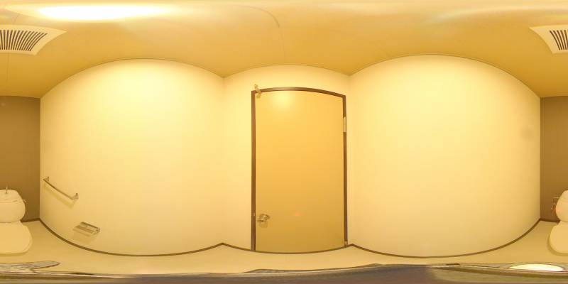 パノラマ画像トイレ
