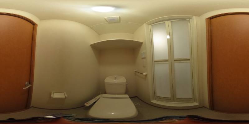 パノラマ画像トイレ