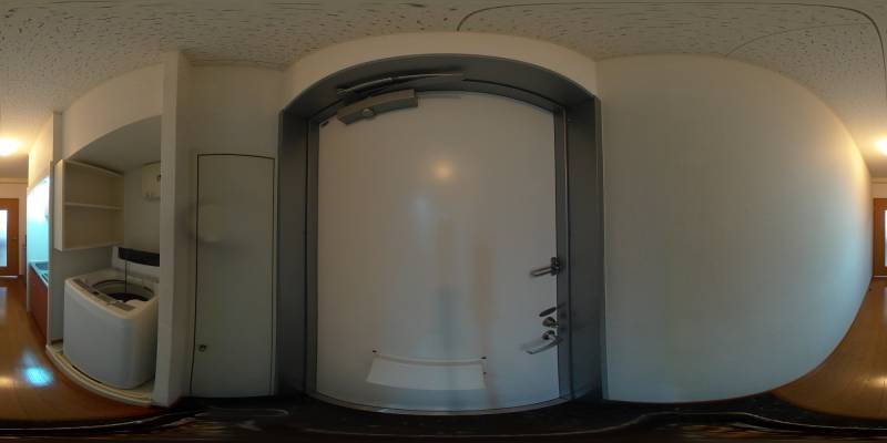 パノラマ画像玄関