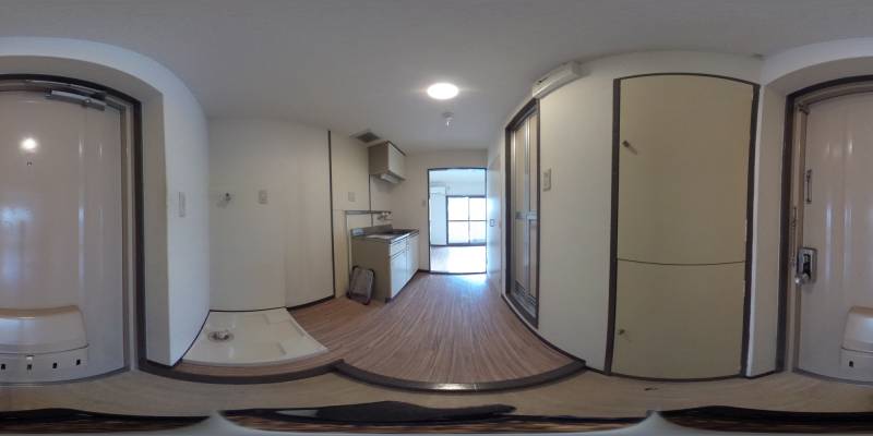 パノラマ画像玄関