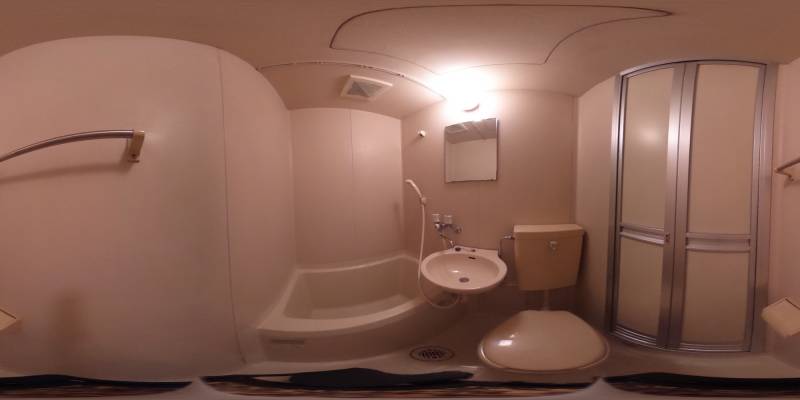 パノラマ画像バスルーム