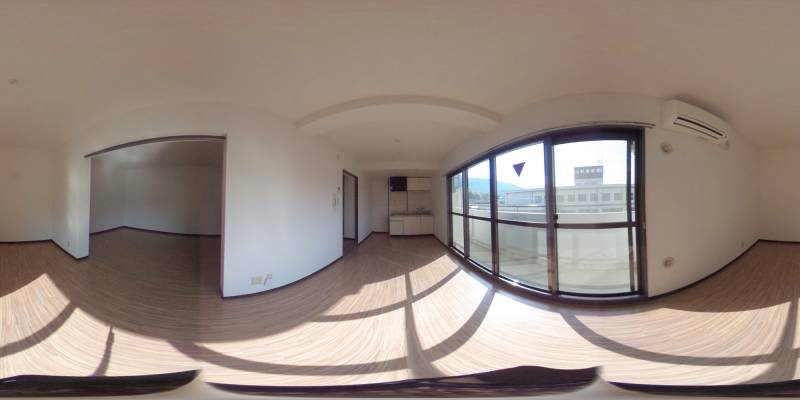 パノラマ画像洋室