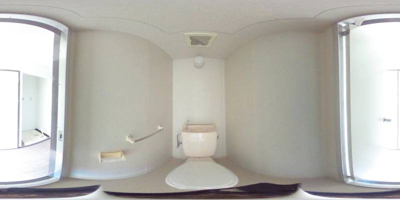 パノラマ画像トイレ