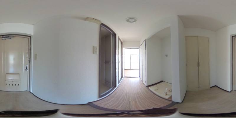 パノラマ画像玄関