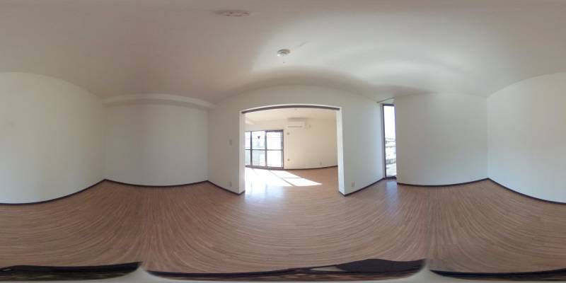 パノラマ画像洋室