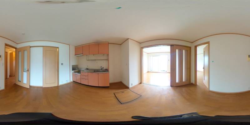 パノラマ画像リビング