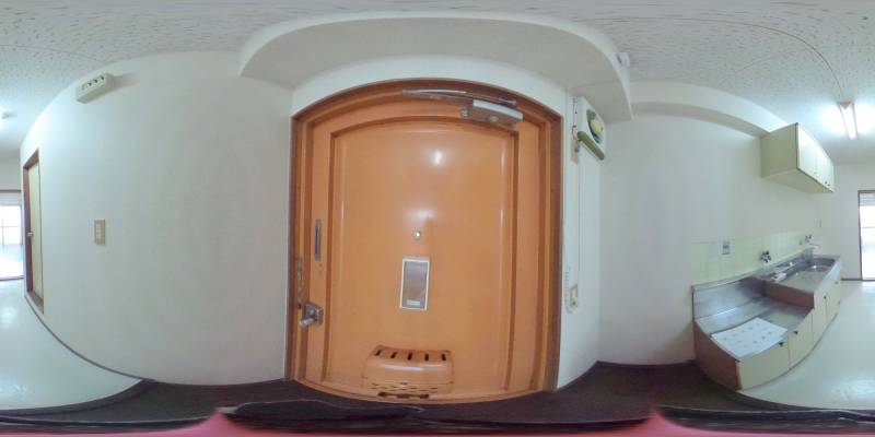 パノラマ画像玄関