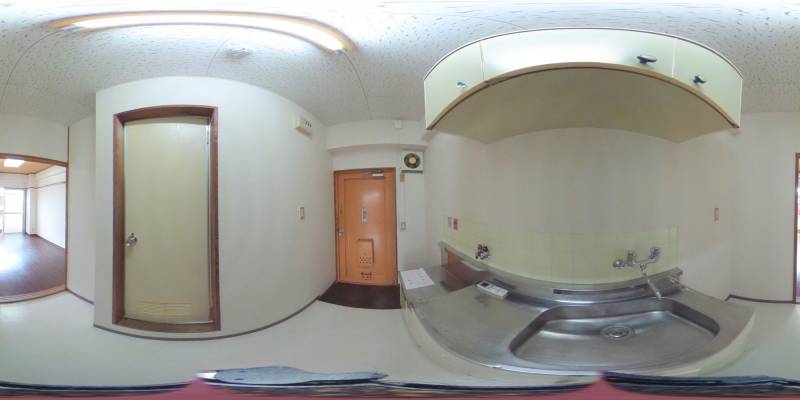 パノラマ画像キッチン