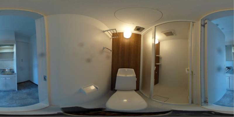 パノラマ画像トイレ