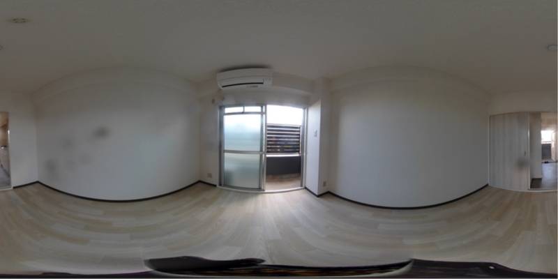 パノラマ画像洋室