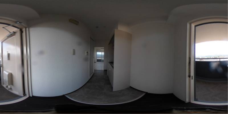 パノラマ画像玄関