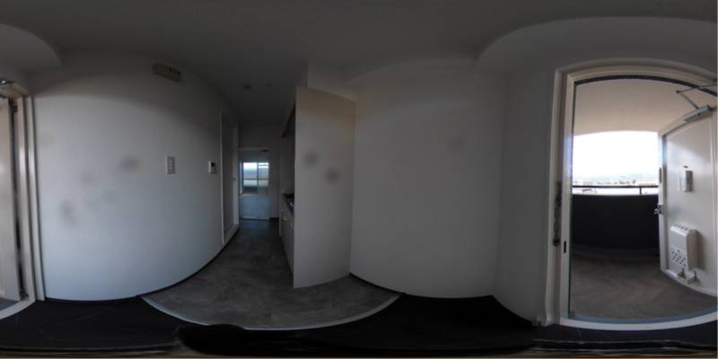 パノラマ画像玄関