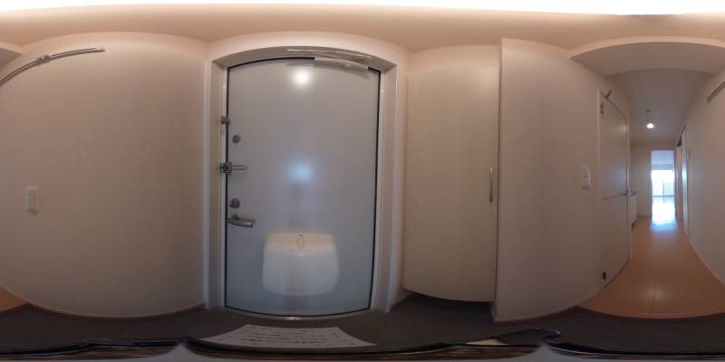 パノラマ画像玄関