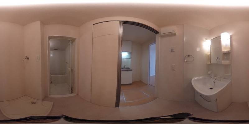 パノラマ画像洗面所