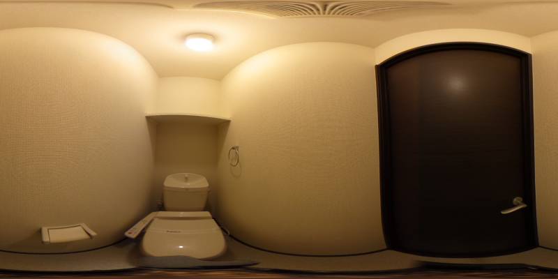 パノラマ画像トイレ