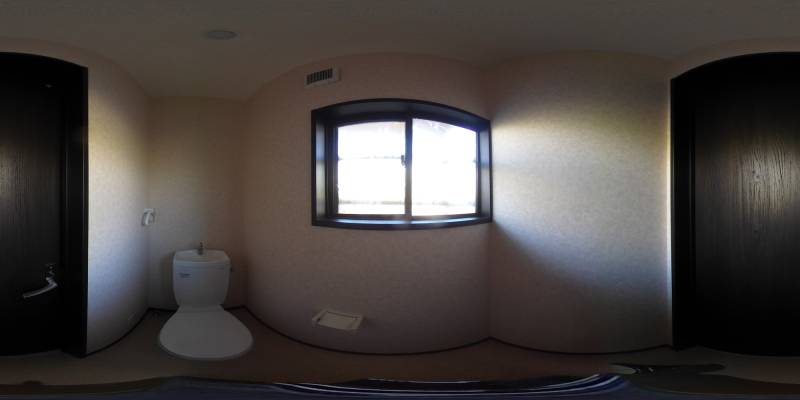 パノラマ画像トイレ