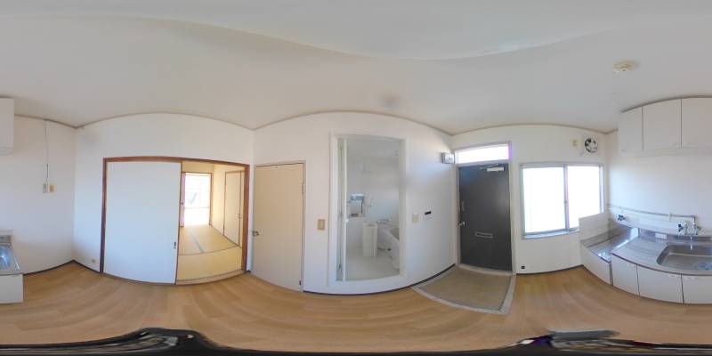 パノラマ画像キッチン