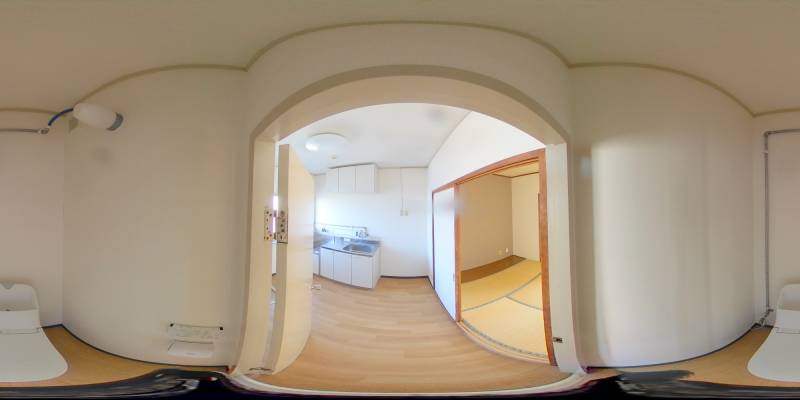 パノラマ画像トイレ