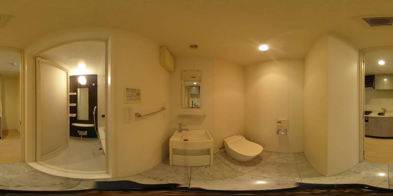 パノラマ画像トイレ