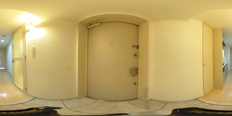 パノラマ画像玄関