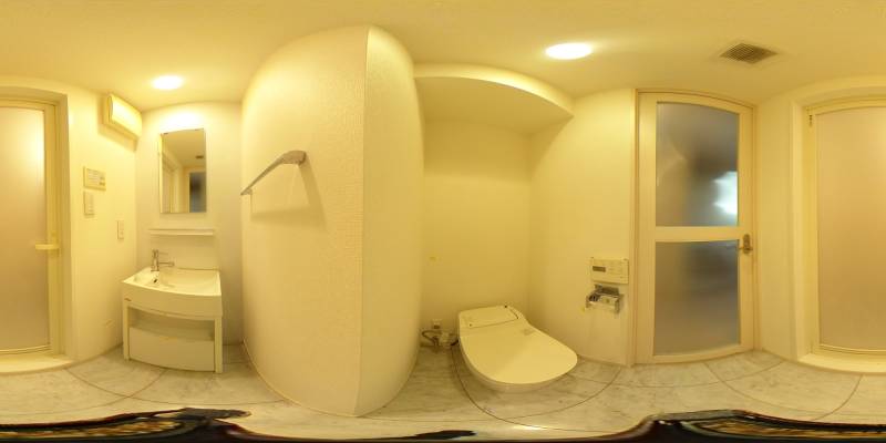 パノラマ画像トイレ