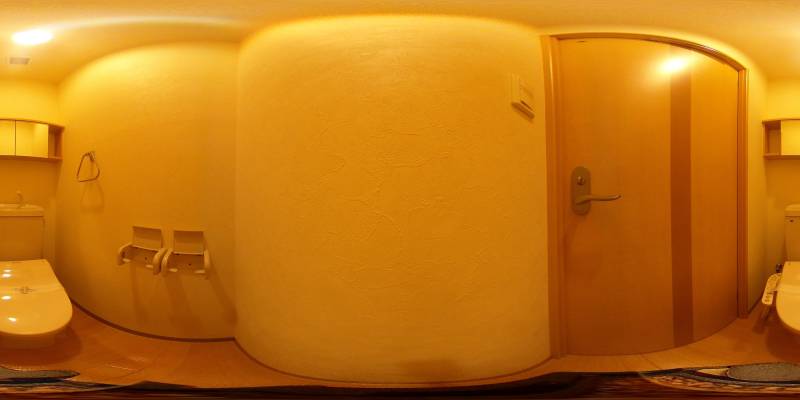 パノラマ画像トイレ