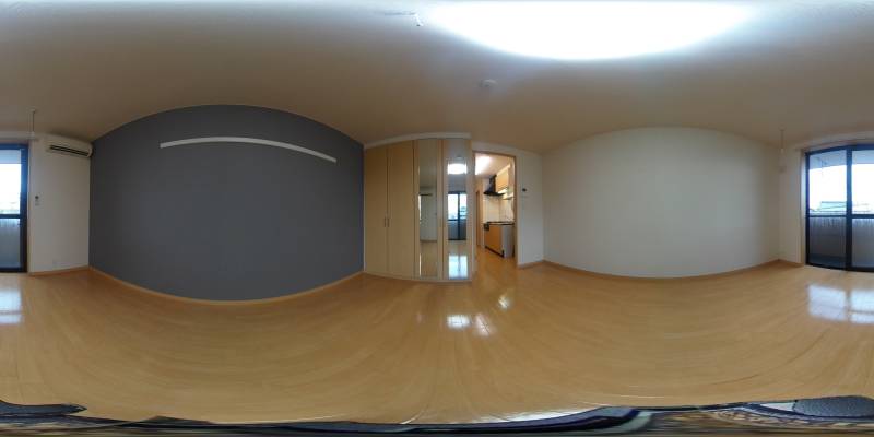 パノラマ画像洋室