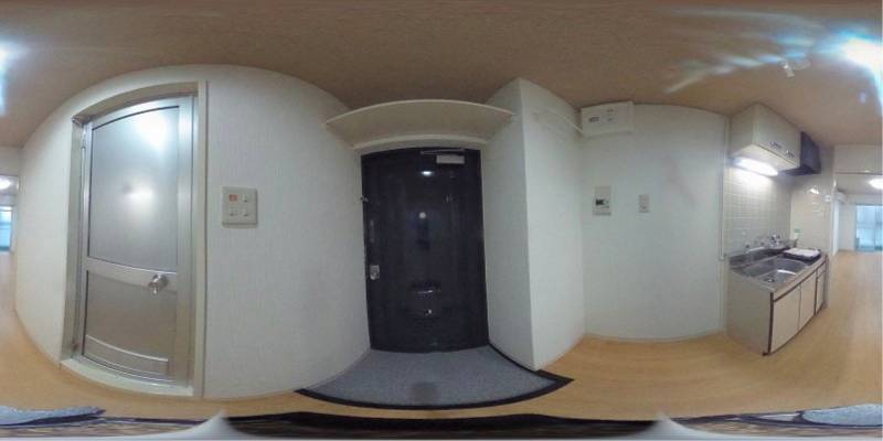 パノラマ画像玄関