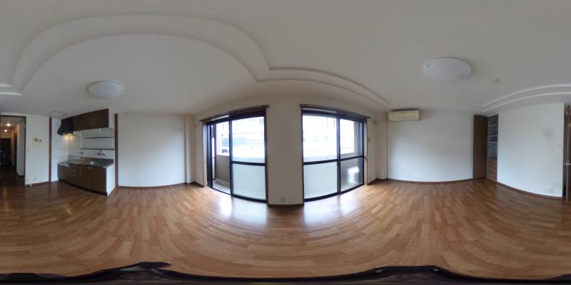 パノラマ画像洋室