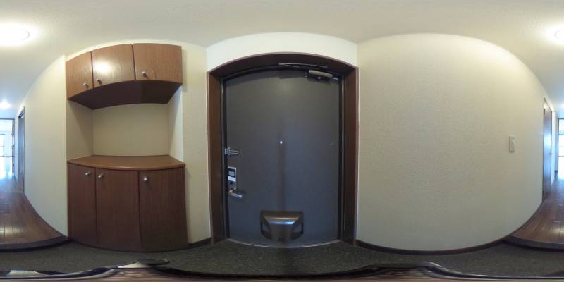 パノラマ画像玄関