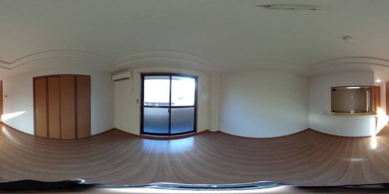 パノラマ画像リビング