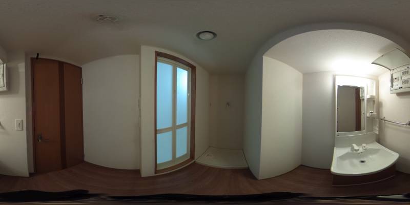 パノラマ画像洗面所