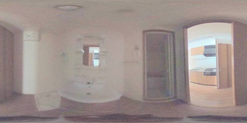 パノラマ画像洗面所