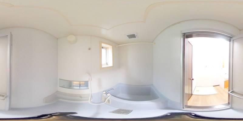 パノラマ画像バスルーム