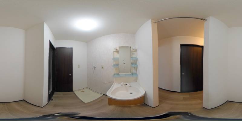 パノラマ画像洗面所