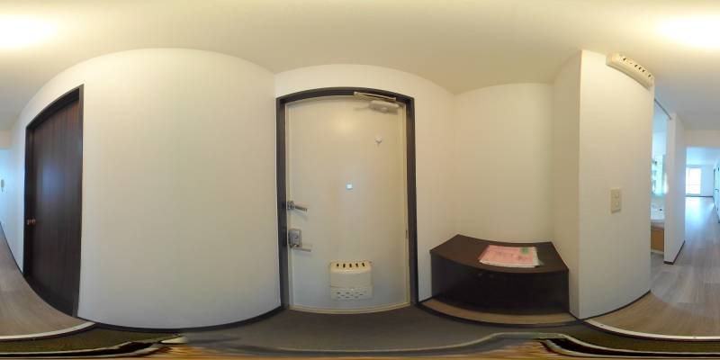 パノラマ画像玄関