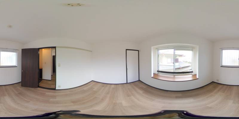 パノラマ画像洋室