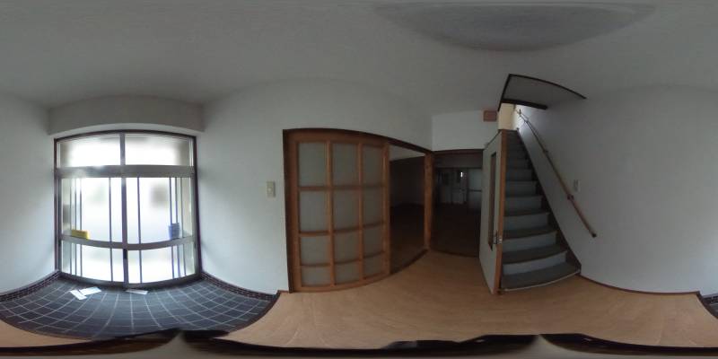 パノラマ画像玄関