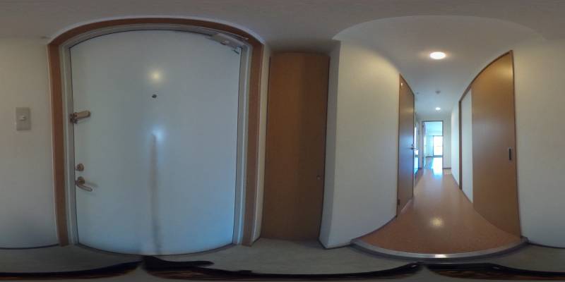 パノラマ画像玄関