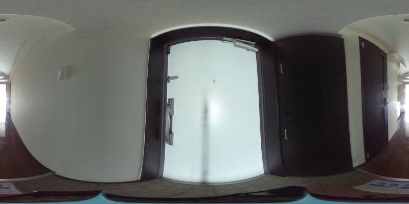 パノラマ画像玄関