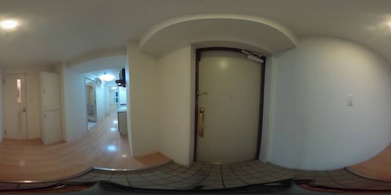 パノラマ画像玄関