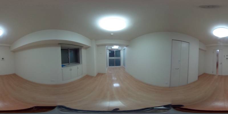 パノラマ画像洋室