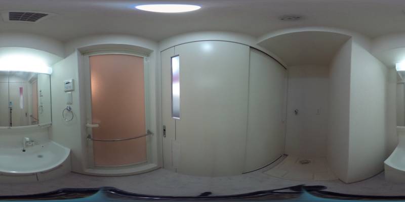 パノラマ画像洗面所