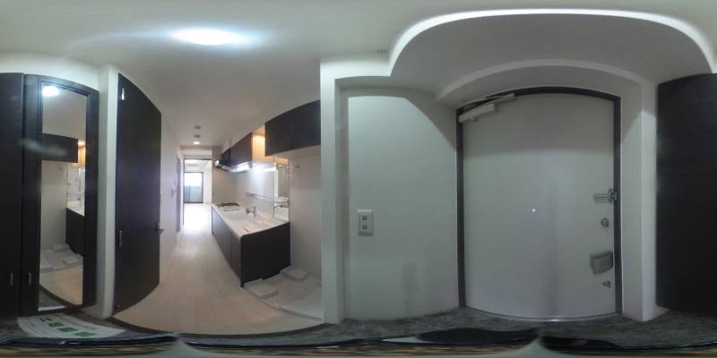 パノラマ画像玄関