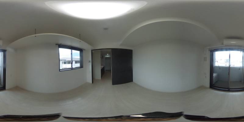 パノラマ画像洋室