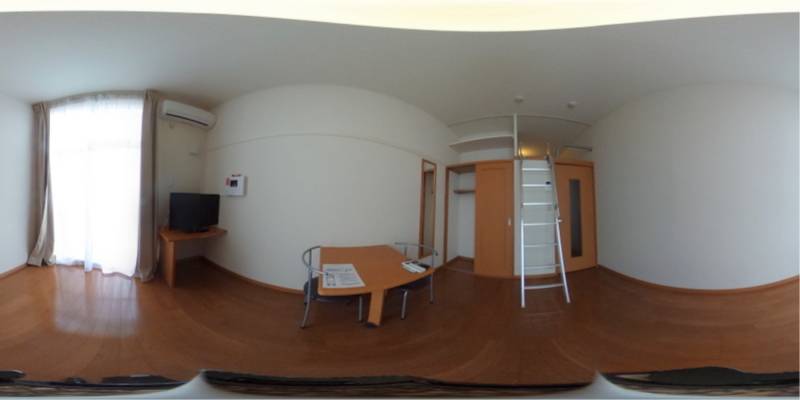 パノラマ画像洋室