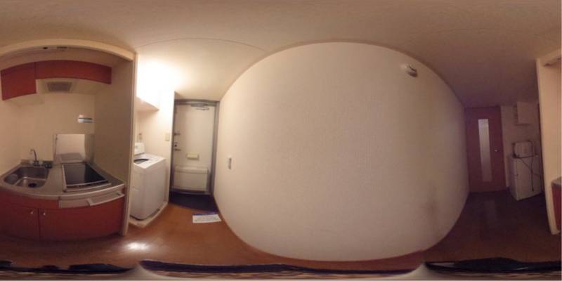 パノラマ画像キッチン