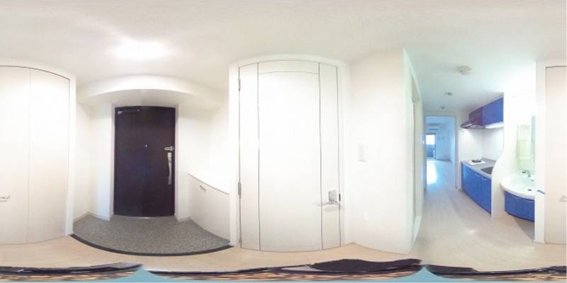 パノラマ画像玄関