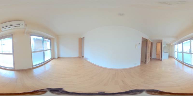 パノラマ画像リビング