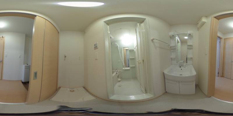 パノラマ画像洗面所